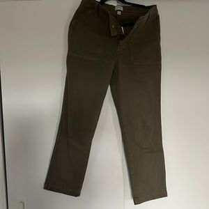 JCREW Straight Leg Crop Pants